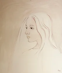 In Heaven the Virgin Mary shares her son