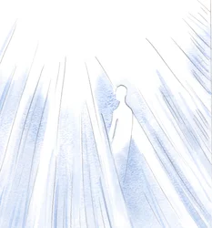 Into the light of Heaven enter Holy Souls who have been purified. They enter without pain; there is no sin in them any longer.
