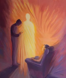 Jesus Christ comes to us in Holy Communion when we are sick or housebound