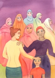 Just as a mother delights in all her children, with all their differences, so God delights in the different races to which we belong, with our various differences