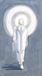 One day, at Holy Mass, I saw Jesus standing amongst us