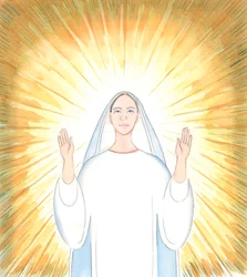 Our Blessed Lady desires to give glory to her Father, like Jesus