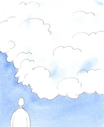 The Godhead is like an opaque cloud, in that we cannot pierce it by our sight to understand God