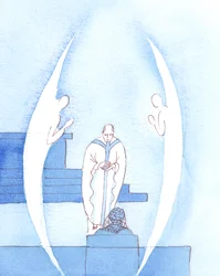 The Holy Eucharist is a great gift, accompanied by Angels during Communion