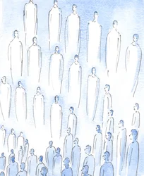 The Lord showed me that thousands of Saints in Heaven live in perfect peace, in blissful enjoyment of the beauty of God, united in praise of the Father and in love for one another