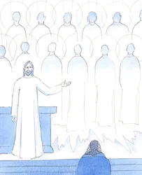 The Saints in Heaven are there because they did God
