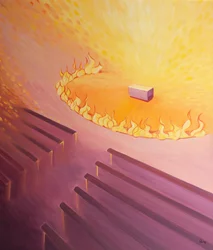 The Sanctuary in a Catholic Church Is a Holy Place, as if Encircled by Fire, and We Should Prepare Ourselves to Be More Worthy as We Approach the Altar