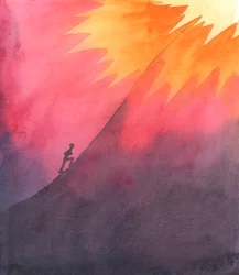 Living as a faithful Catholic is like climbing a mountain