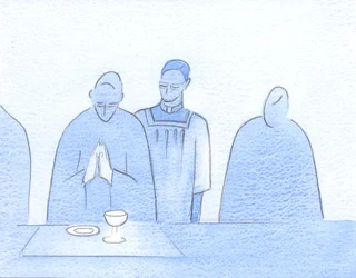 We can try to act towards Christ as this priest acted towards His bishop: alert, and willing at all times to be of service