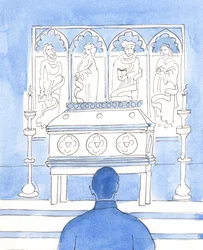 We have a living relationship with the Saints who have died, so we should talk with them, 2003