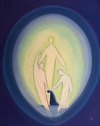 We love and adore the Three Divine Persons within our souls, when we live in a state of grace