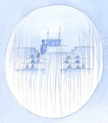When faithful people pray the Holy Rosary, Holy Angels surround them, and keep watch, in reverent silence, 2002