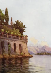A Terrace Wall, Lago Maggiore