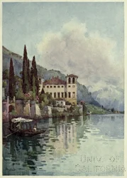 Gravedone, Lago di Como, Illustration from 