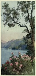 Lago di Como, Illustration from 