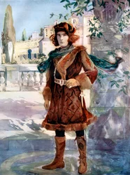 Henry Brodribb Irving in As You Like It, c1902
