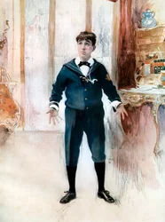 Weedon Grossmith in The New Boy