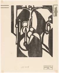 Procession (Woodcutters Issue of Wendingen)
