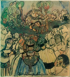 Snake Dancer from Tiba
