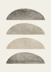 Calm Abstract Semicircles