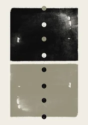 Geometric Black Grey Circles