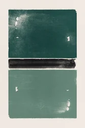 Green Color Block Horizon