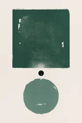Minimalist Green Shapes