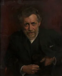 Portrait of Professor Edmund von Hellmer