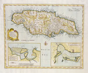 Map of the Island of Jamaica, divided into its Principal Parishes c.1760
