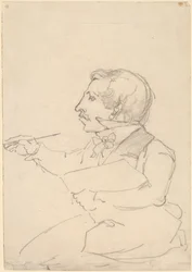 Eastman Johnson Sketching