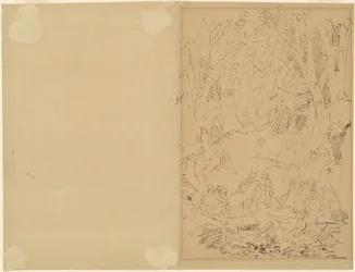 Eighteenth-Century Colonist Preaching to Indians