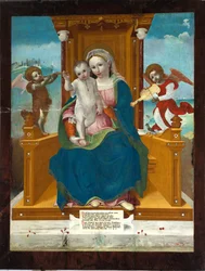 Madonna and Child with Angels