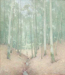 Wood Interior, circa 1910