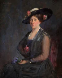 Portrait of Olga Myers, 1915