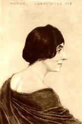 Portrait of Wanda Landowska 1879-1959