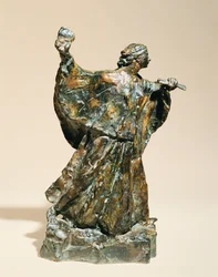 Sculptress at Work, 1906