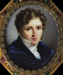 Portrait of the Author Alfred de Vigny