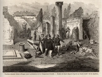 The Excavation of Pompeii, under the direction of the Inspector Fiorelli
