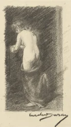Study of a Naked Woman, Seen from the Back