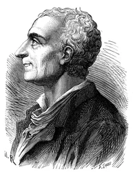 Portrait of Montesquieu