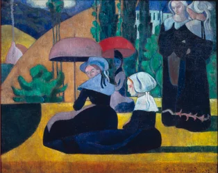 Breton Women in the Shade
