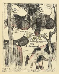 Les Bretonnieres, front cover of the series, 1888-89