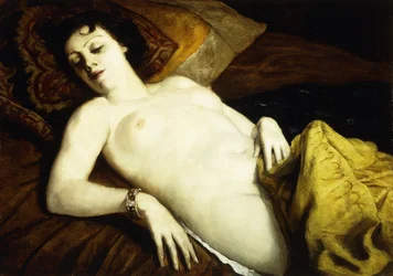 Sleeping Nude with Bracelet
