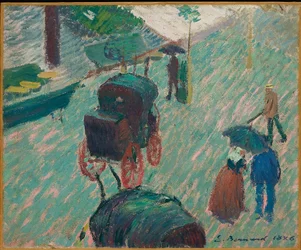 The Public Garden, Mayenne, 1886