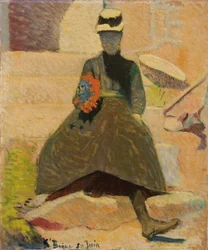 Woman at Saint-Briac, 1886