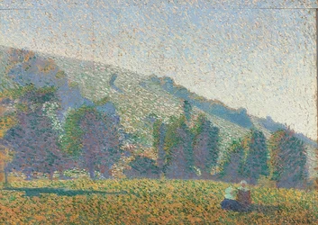 Two Breton Women on the Meadow. 1886