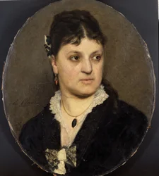 Portrait of the Artist Marie Moreels