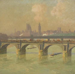 Waterloo Bridge and Hungerford Bridge