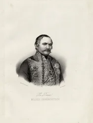 Milo Obrenovic I, Prince of Serbia, c1838