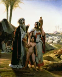 Abraham Turning Away Hagar, 1837